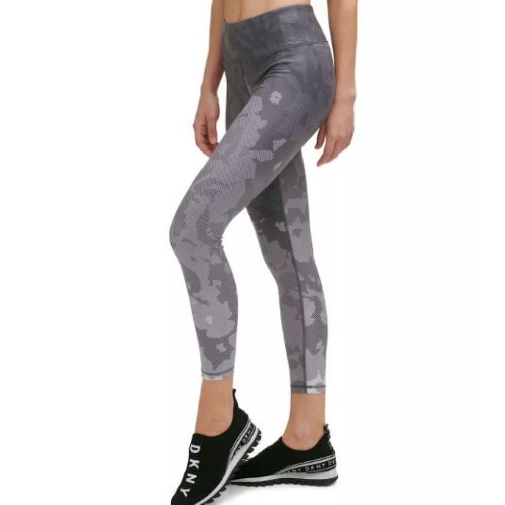 DKNY Sport Ladies Botanica 7/8 Leggings, Magnet, M